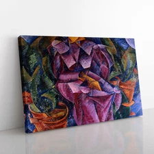 My Heart To Your Heart By Umberto Boccioni Canvas Wall Art Print Framed Picture