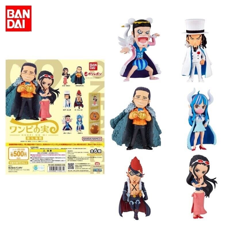 PSL One Piece Onepi no Mi Vol 9 naval battle set of 6PCS Bandai