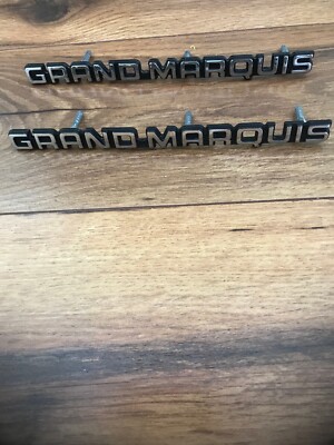 1988 MERCURY Grand Marquis EMBLEM  E8MB-5429IB6 OEM ORIGINAL VINTAGE OEM FORD