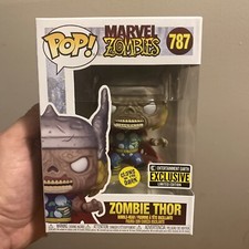 Funko Pop! Figura exclusiva Marvel Zombies Zombie Thor (brilla en la oscuridad) #787