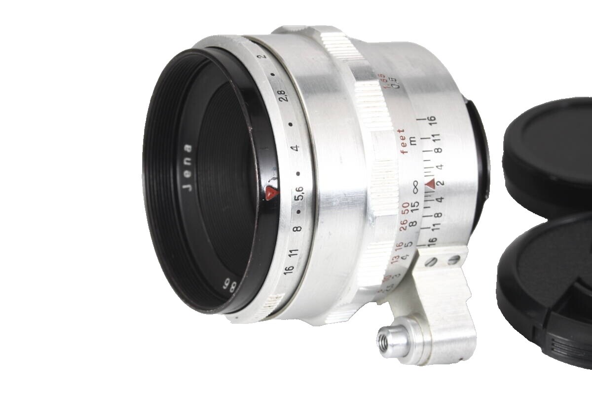 良品】M42 Carl Zeiss Jena Biotar 2/58mm ツァイス ビオター 赤T 10枚