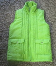 Two-Fer Women down vest jacket small Green  style # ST3479-06M M.S.R.P 89.00 NWT