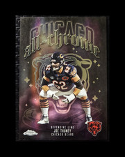 Topps 2025 Chrome Joe Thuney Chicago Bears All-Chrome ACT-14 Insert NFL