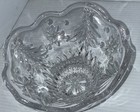 Mikasa Christmas Night Footed Bowl 6" Made in Japan Crystal Glass — photo 3