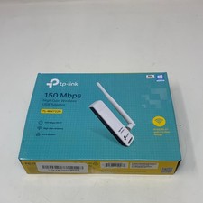 TP-Link TL-WN722N White N150 USB Wi-Fi Adapter High-Gain Antenna