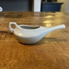 Antique INVALID FEEDER Ceramic PAP BOAT Sick Cup CIVIL WAR Era SOLDIER HOSPITAL