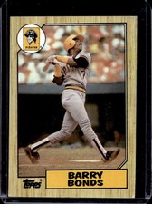 1987 Topps Barry Bonds Rookie RC #320 Pirates