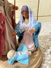 Presepe napoletano in campana Realizzato a mano