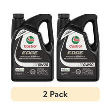 (2 pack) Castrol EDGE 0W-20 Advanced Full Synthetic Motor Oil, 5 Quarts HOT SALE 43.97 per gallon