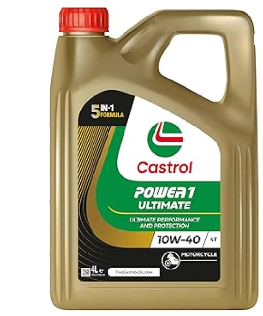 Castrol POWER1 Ultimate 4T 10W-40 Aceite de Moto 4L