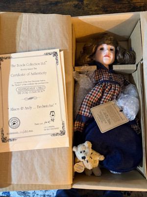 Boyds Bears Yesterday's Child Doll Collection ''Allison'' #4802 NEW