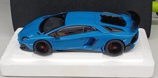 AutoArt Lamborghini Aventador LP750-4 SV Blue 1/18 Model Car