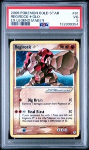 Regirock Gold Star | eBay