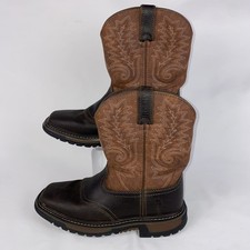 Rocky Kids' 8  Saddle Western Boot - RKW0257C Unisex Kids' Western Shoes Size 3M