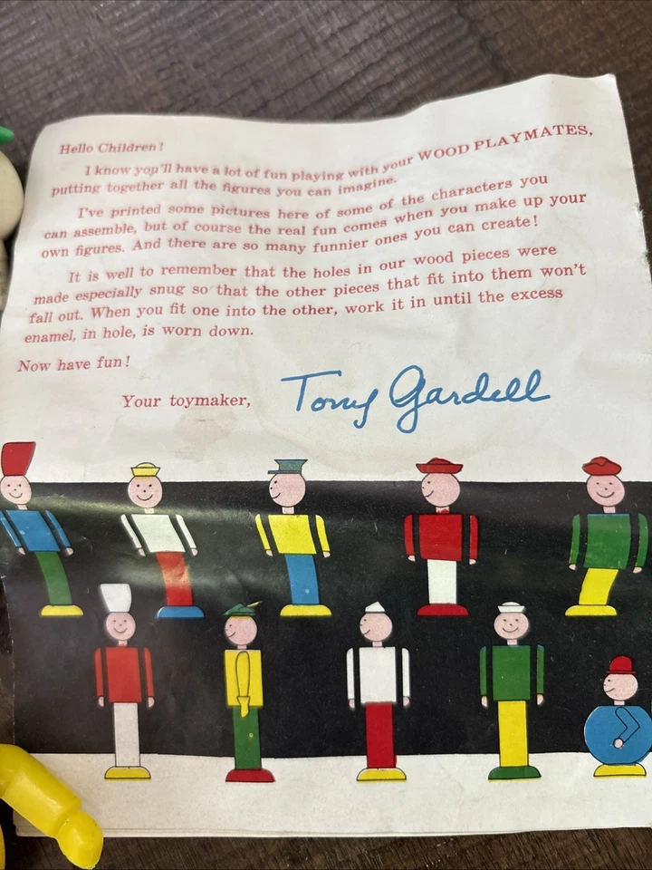 Juguetes de madera Tony Gardell Playmates People Foto 2 de 4