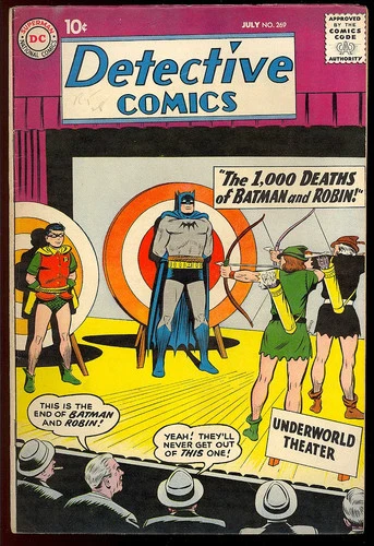 Detective Comics #269 Nice Silver Age Batman Vintage DC Comic 1959 VG-FN