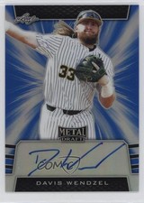 2019 Leaf Metal Draft Blue 21/30 Davis Wendzel #BA-DW1 Auto 4z8