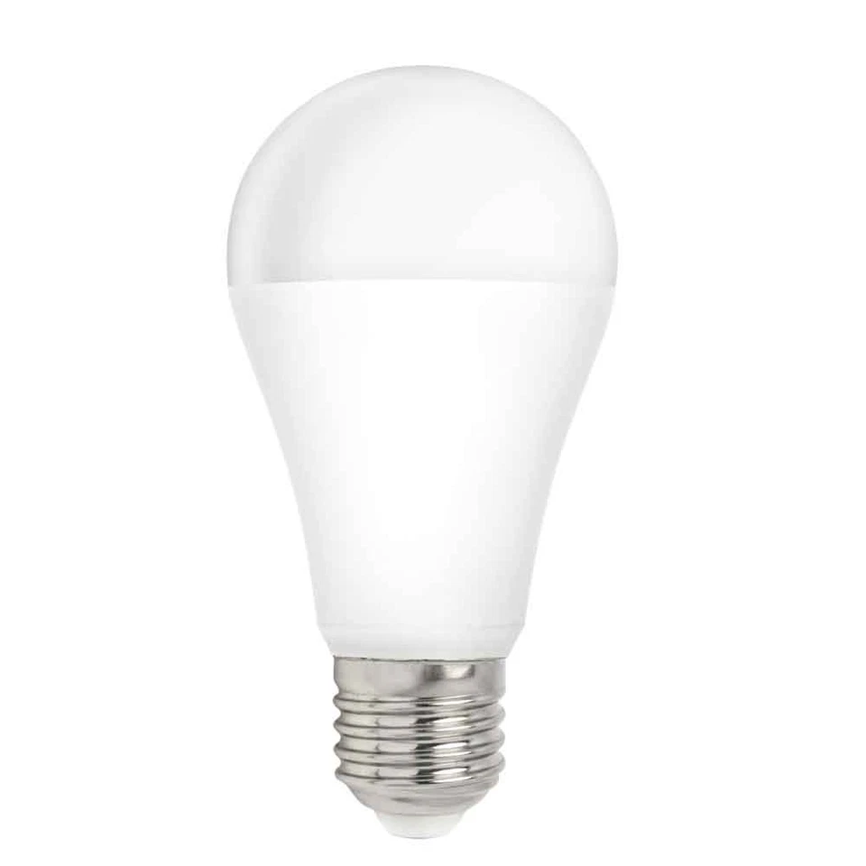 10 lampadine LED a forma di lampadina 15W = 100W E27 opache 1500lm bianco caldo 3000K 200° - Immagine 2 di 3