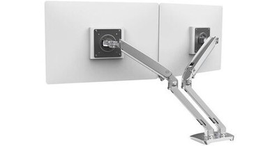 Monitor Mount Ergotron 45-496-026 MXV Desk Mount Dual-Monitor Arm - Screen Sizes