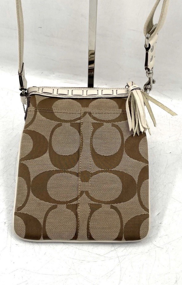 Coach Patchwork Multi Stripe Swingpack Crossbody … - image 3