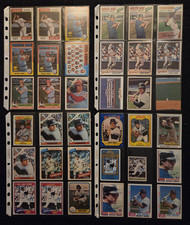 Extensive Topps OPC Bucky Dent Collection (75) cards Pubs, Auto's (7) - VSCARDS