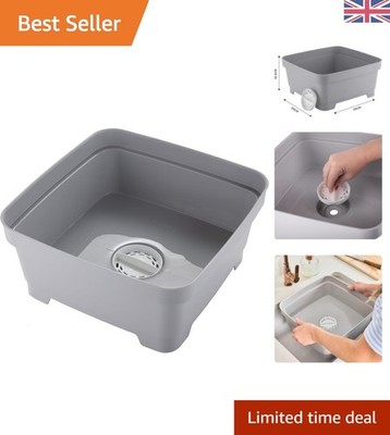 Hochwertige 11L Spülschüssel mit Sieb - Ideal für Küche & Camping