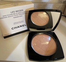 CHANEL LES BEIGES OVERSIZE HEALTHY GLOW HIGHLIGHTING POWDER in Tender Pink - New