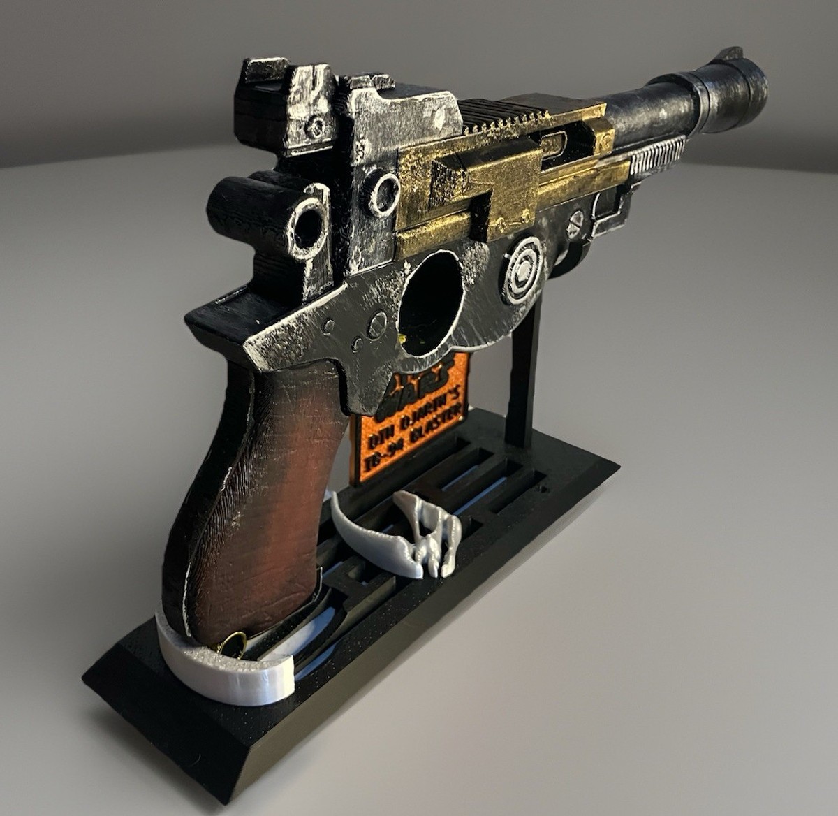 Star Wars Mandalorian And Grogu Blaster IB-94 1:1 Scale Swappable