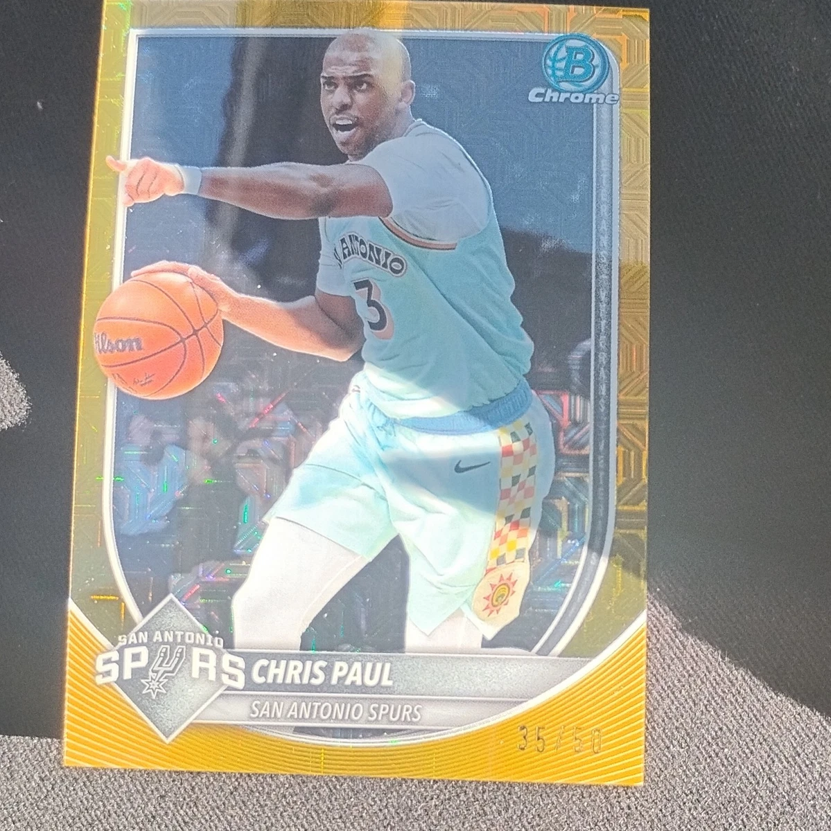 Topps Chris Paul Basketball Serial Numbered Sports Trading Card