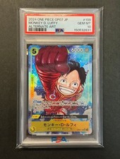 モンキー・D・ルフィ OP07 Alternate Art PSA9 Monkey.D.Luffy