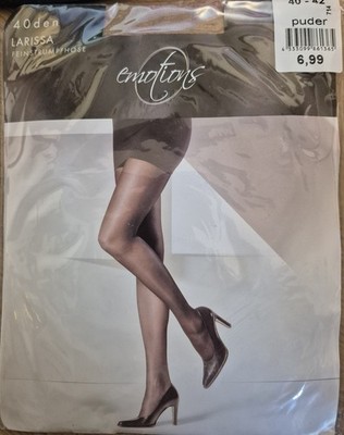 Larissa Feinstrumpfhose emotions, Gr.: 40-42, puder, 40 den