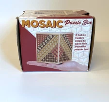 Mosaic Puzzle Box 12 Steps to Solve Bits And Pieces Brand Wood Puzzle Box 2