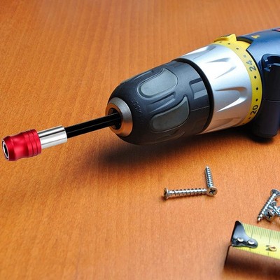  2 Sätze Magnetischer Schlagschraubendreher Bithalter Hex-Griff