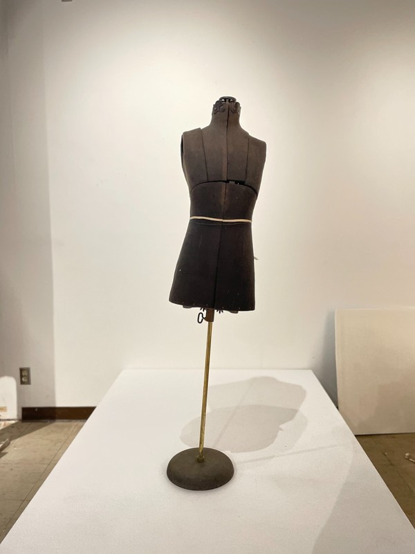 Vintage Torso  Dress Form Mannequin w/fully adjustable stand