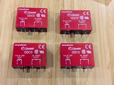 (x4) New Crydom ODC5 Crouzet solid Relay I/O Modules SSR (I/O MODULE) 60 VDC