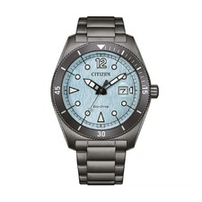 CITIZEN ECO-DRIVE MARINE OROLOGIO SUB DA UOMO SOLOTEMPO IN ACCIAIO AW1887-56L