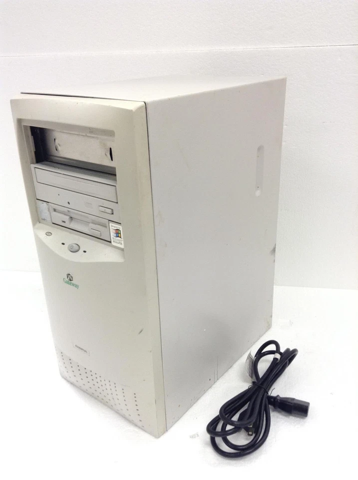 GATEWAY Essential 400C Intel Celeron 400Mhz Computer w/ 32MB Ram, CDROM, WORKING - Image 3 of 4