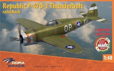 Dora Wings 48056 Republic P-47D-1 Razorback 1/48 plastic kit - special edition!