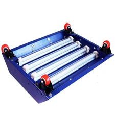 TECHTONGDA 110V 11.8×15.7in Movable LED Exposure Unit Timer Function 4 Tubes