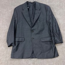 Chaps Ralph Lauren Men 40R Gray Blazer Business Casual 3 Button Sport Coat
