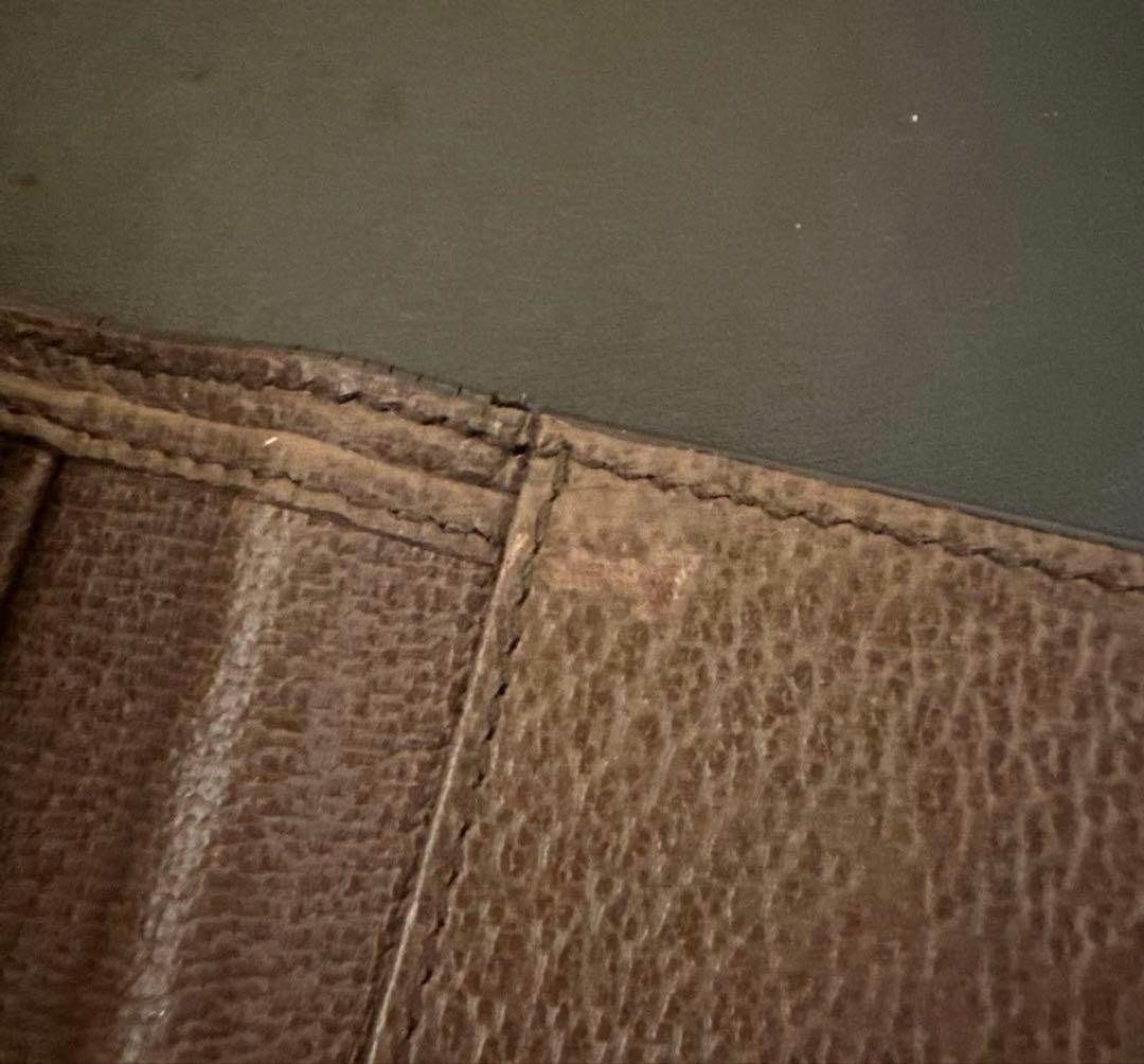 Gucci Wallet GG Marmont Sherry Line Canvas Brown Authentic F0211543 thumbnail 24