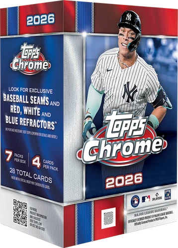 2026 TOPPS CHROME BASEBALL VALUE BLASTER BOX MLB Brand New Factory Sealed QTY
