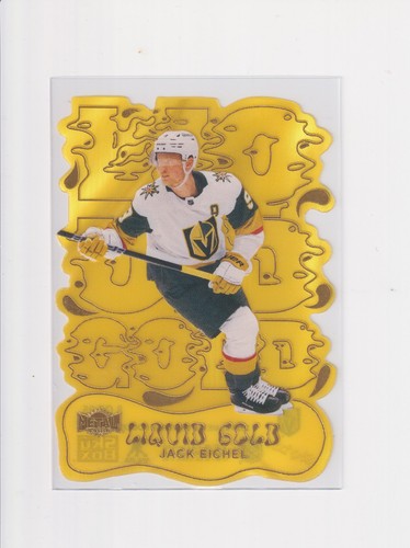 Jack Eichel #8 2024 SkyBox Metal Universe Liquid Gold card