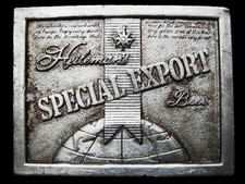LA11160 VINTAGE 1975 HEILEMAN'S SPECIAL EXPORT BEER BELT BUCKLE