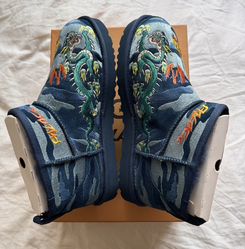 Palace x UGG Classic Ultra Mini Boot Navy Camo UK 8 🔥 Limited Edition 🔥 - Bild 6 von 10