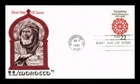 DR JIM STAMPS US COVER MOROCCO FRIENDSHIP 200TH ANNIVERSARY FDC MARQ CACHET