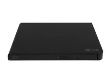 LG External CD/DVD Rewriter With M-Disc Mac Surface Support Black - Model