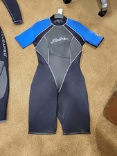 Jobe Youth Size 10 Spring Wetsuit Shorty Blue Black Neoprene   Surf Swim Suit