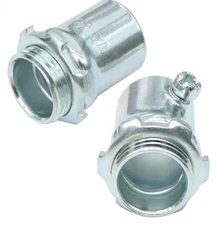 LOT OF 10 EMERSON ETP 4100S 1/2" Set Screw Connectors Steel EMT Conduit For Elec