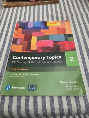 Contemporary Topics 2 : 21st Century Skills for Academic Success-FAST SHIPPING